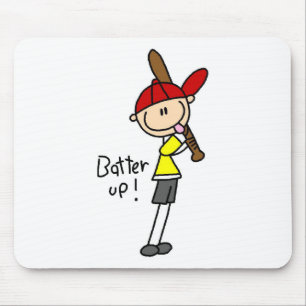 Schlagmann-Baseball-Mauspad Mousepad