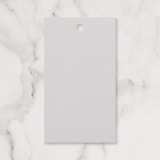 Schlagmarke Geschenkanhänger (Rückseite)