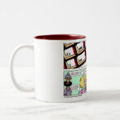 Schlagwartung? Zweifarbige Tasse (Links)