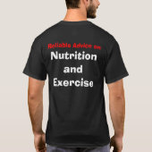 Schlagzeile, FergsFitness.com T-Shirt (Rückseite)