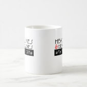 Schlagzeilen und Fristen sind mein Leben Kaffeetasse (Mittel)