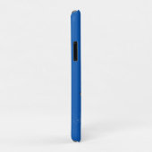 Schlagzeug auf Blau Case-Mate iPhone Hülle (Hinten/Rechts)