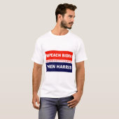 Schlagzeug Biden als Harris T-Shirt (Vorne ganz)