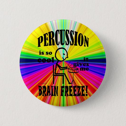 Schlagzeug, Brain Freeze Button (Vorderseite)