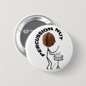 Schlagzeug Button (Vorne & Hinten)