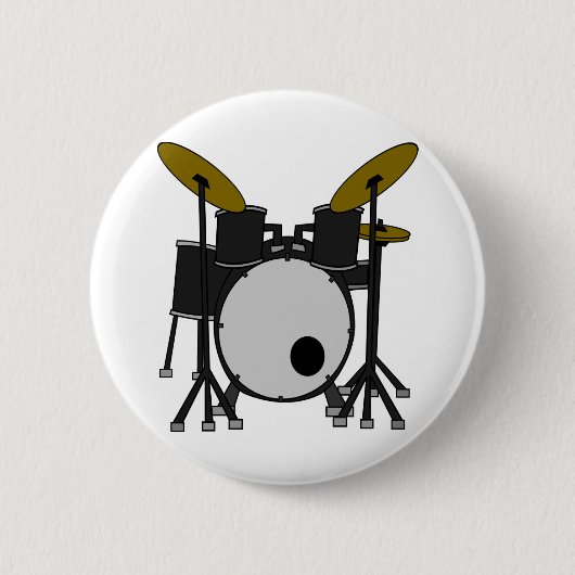 Schlagzeug Button (Vorderseite)