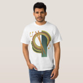 Schlagzeug-Deko T-Shirt (Vorne ganz)