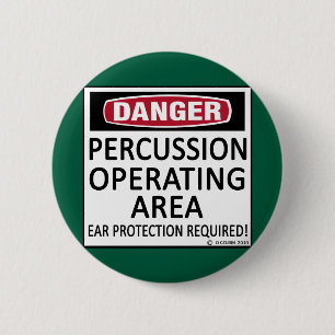 Schlagzeug des Operationsbereichs Button