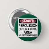 Schlagzeug des Operationsbereichs Button (Vorne & Hinten)