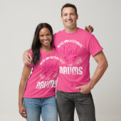 Schlagzeug Drummer Girls Geschenk Musikinstrument T-Shirt (Unisex)