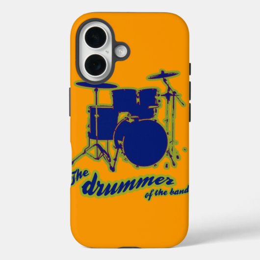 Schlagzeug Drums ~ Drummer Case-Mate iPhone Hülle (Rückseite)