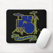 Schlagzeug Drums ~ Drummer Mousepad (Mit Mouse)