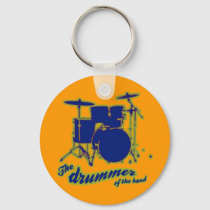 Schlagzeug Drums ~ Drummer Schlüsselanhänger