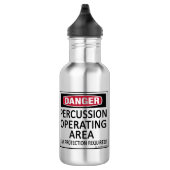 Schlagzeug Edelstahlflasche (Rechts)