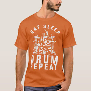 Schlagzeug-Geschenk Musikinstrument Musiker Tromme T-Shirt