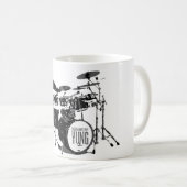 Schlagzeug Kaffeetasse (VorderseiteRechts)