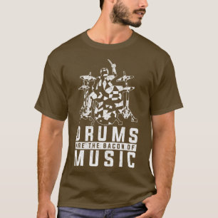 Schlagzeug Music Lover Gift Rock Musician Drums T-Shirt