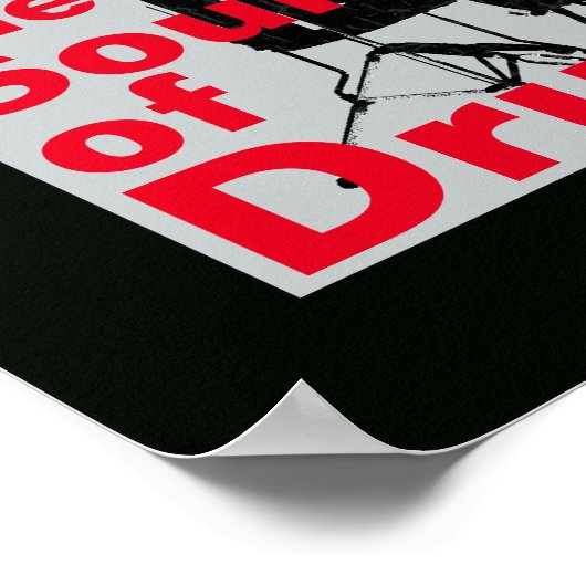 Schlagzeug Poster (Ecke)