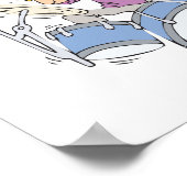 Schlagzeug Poster (Ecke)
