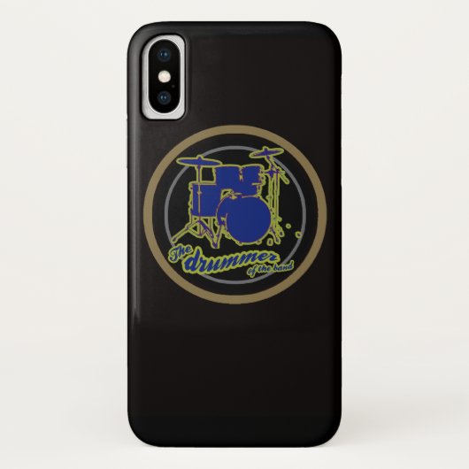 Schlagzeug ~ Schlagzeuger Case-Mate iPhone Hülle (Rückseite)