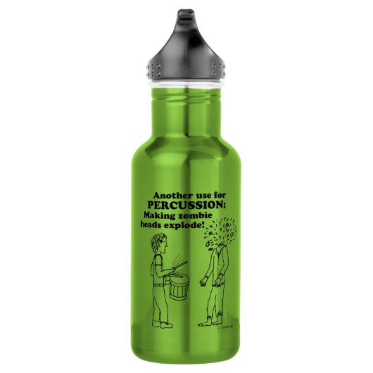 Schlagzeug Zombie Explode Edelstahlflasche (Rechts)