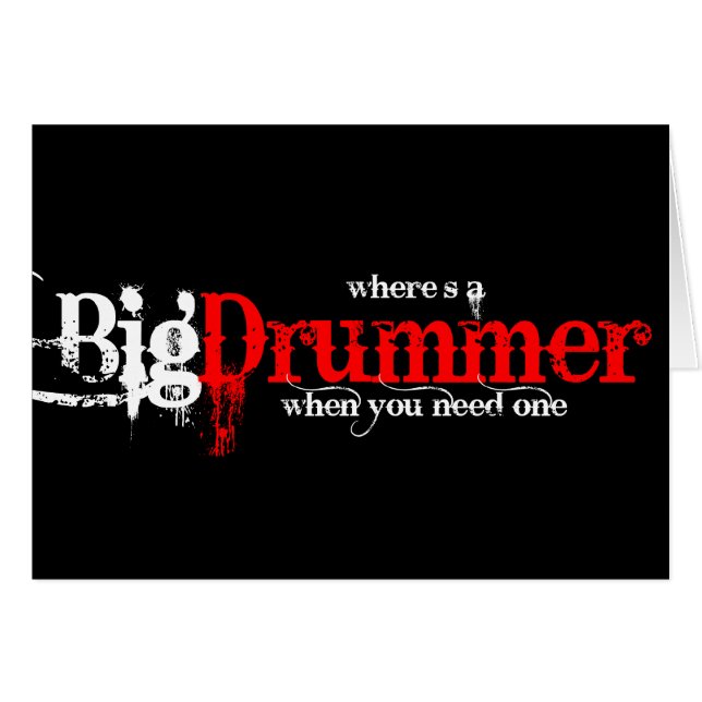 Schlagzeuger (Vorderseite (Horizontal))