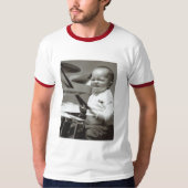 Schlagzeuger baby2 T-Shirt (Vorderseite)