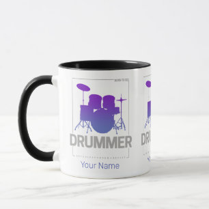 Schlagzeuger Born To Be für Percussionist-Bandmitg Tasse