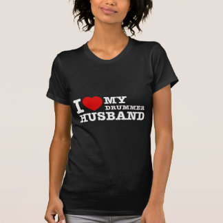 Schlagzeuger-Ehemann-Entwürfe T-Shirt