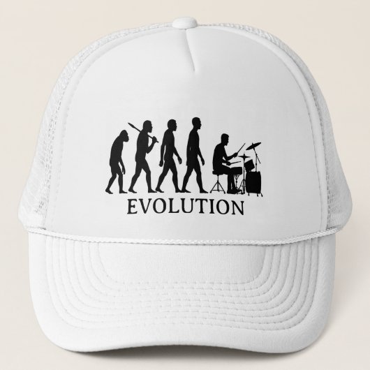 Schlagzeuger Evolution Truckerkappe (Vorderseite)