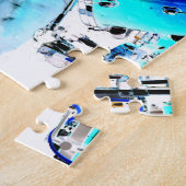 Schlagzeuger haftet in den umgewandelten Trommeln Puzzle (Seite)