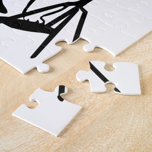 Schlagzeuger-Katze trommelt Puzzle (Seite)