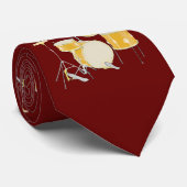 Schlagzeuger-Krawatte Krawatte (Gerollt)