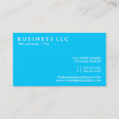 SCHLAGZEUGER (Modquadrate) Visitenkarte (Rückseite)