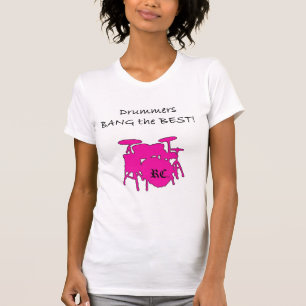 Schlagzeuger schlagen das Beste T-Shirt