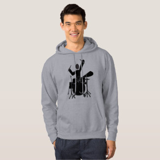 Schlagzeuger-SilhouetteHoodie Hoodie