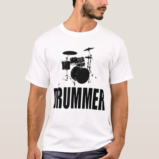 Schlagzeuger T-Shirt (Vorderseite)