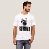 Schlagzeuger T-Shirt (Vorne ganz)