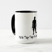 Schlagzeuger-Tasse! Tasse (Vorderseite Links)