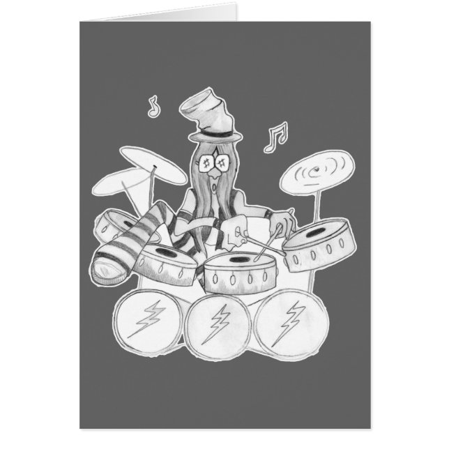 Schlagzeuger-Typ (Vorne)