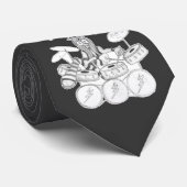 Schlagzeuger-Typ Krawatte (Gerollt)