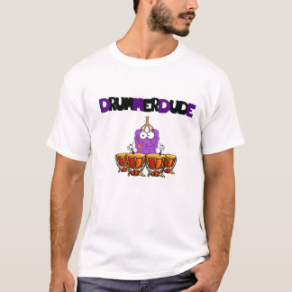 Schlagzeuger-Typ-Shirt T-Shirt