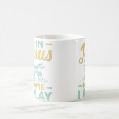 Schlagzeuger und Jesus Christlich Kaffeetasse (Mittel)