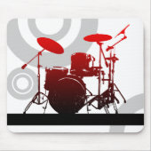 Schlagzeugerringe Mousepad (Vorne)