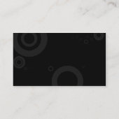 Schlagzeugerringe Visitenkarte (Rückseite)