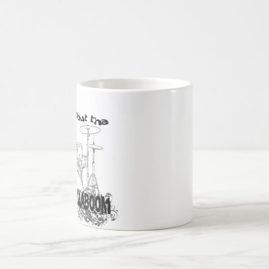 Schlagzeugerschlag Kaffeetasse (Mittel)