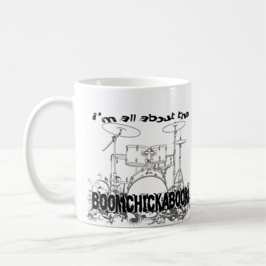 Schlagzeugerschlag Kaffeetasse (Links)