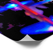 Schlagzeugplakat Poster (Ecke)