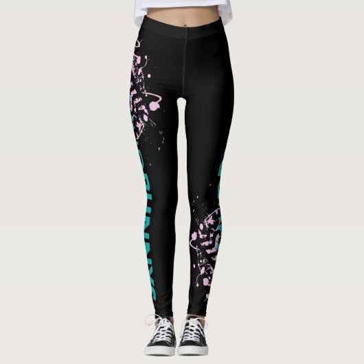 Schlamm Bunnys Leggings (Vorderseite)