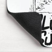 Schlamm, der für immer Mousepad surft (Ecke)